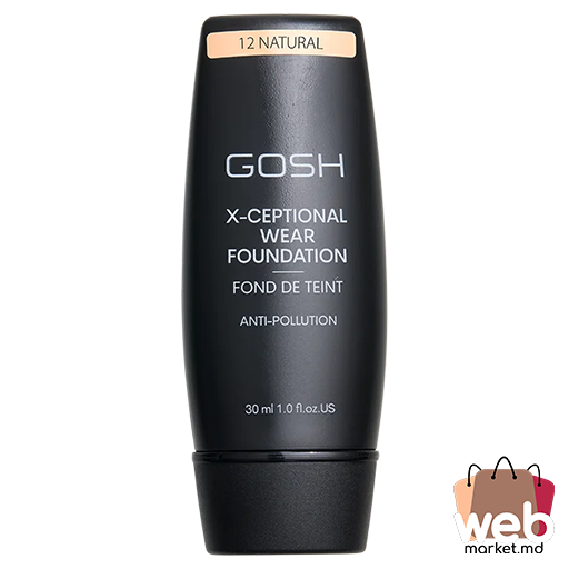 Fond de ten X-Ceptional 30ml Natural 12 GOSH