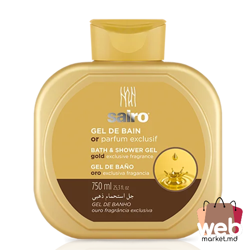 Gel de duș Gold Exclusive Fragrance 750ml SAIRO