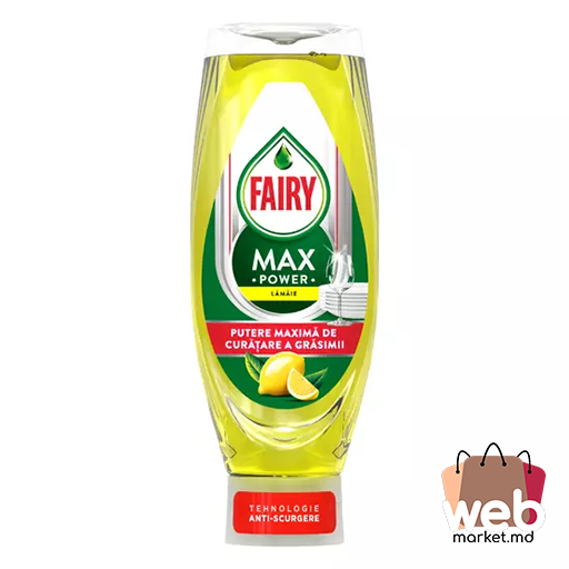 Gel p/u veselă Max Power lemon 545ml FAIRY