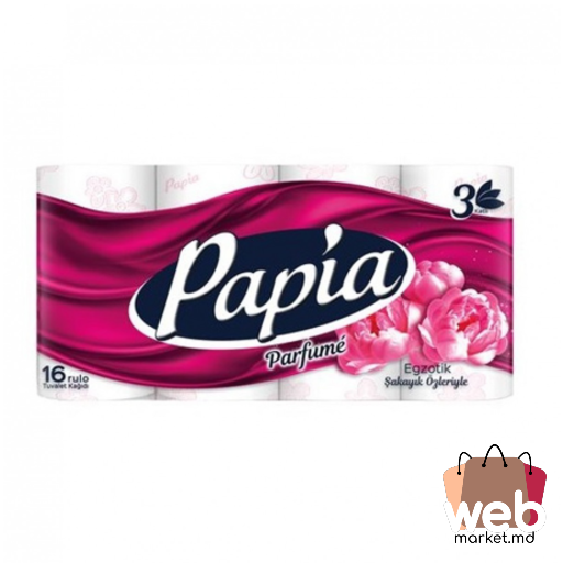Hârtie igienică Parfume 3str. 16 role PAPIA