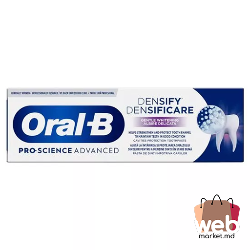 Pastă de dinți Densify Gentle White 65ml ORAL-B