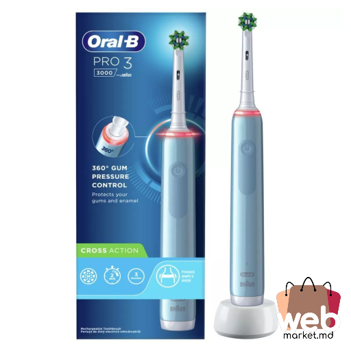 Perie de dinți Pro 3 Cross Action electrică 1buc. ORAL-B