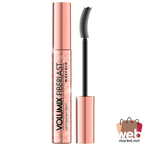 Rimel p/u gene Volumix Fiberlast 10ml Efect de gene false EVELINE