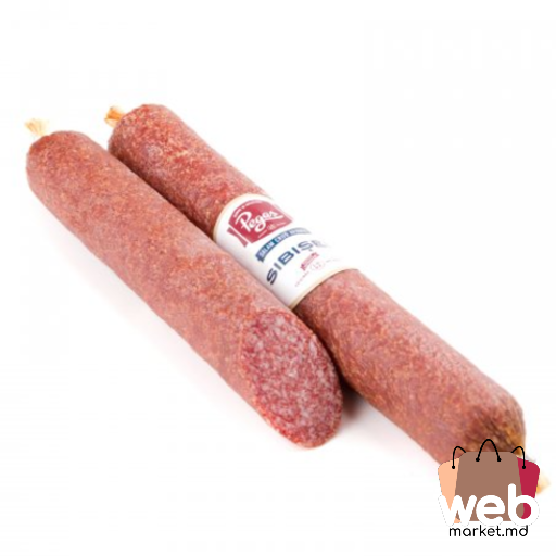 Salam crud-afumat Sibișel kg PEGAS