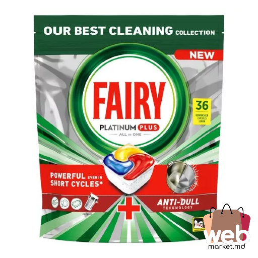 Tablete p/u mașina de vase Platinum 36buc. FAIRY