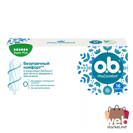 Tampoane Pro Comfort Super Plus 16buc. OB