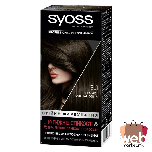 Vopsea p/u păr Maro Inchis Nr3.1 115ml SYOSS