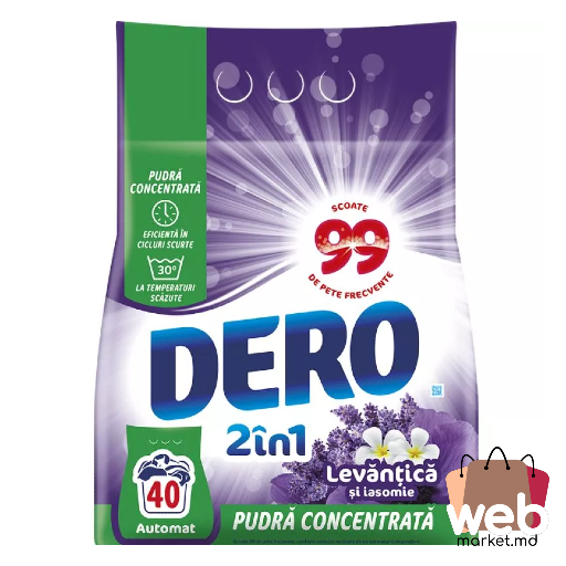 Detergent automat 2in1 40 spălări DERO
